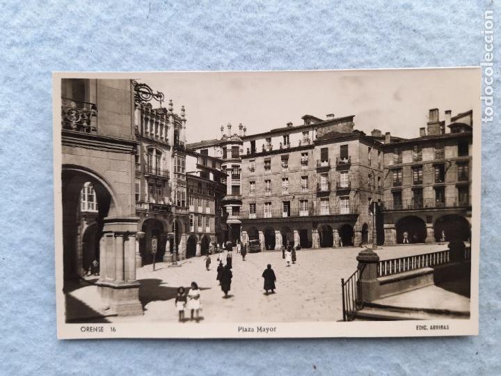 Postales: Orense. Plaza Mayor. - Foto 1