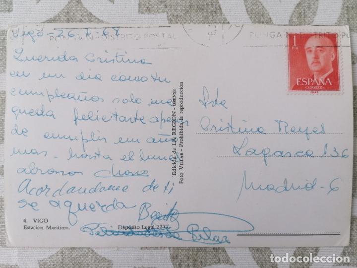 Postales: POSTAL VIGO, ESTACION MARITIMA - Foto 2