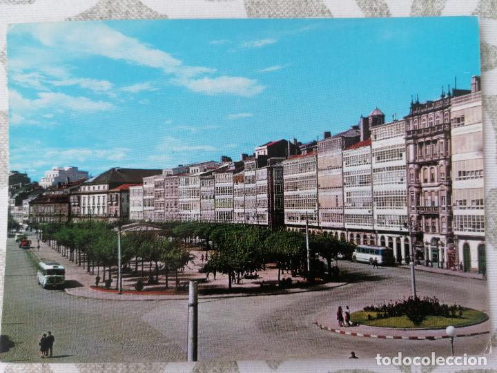 Postales: POSTAL LA CORU&Ntilde;A, PASEO DE LA MARINA - Foto 1