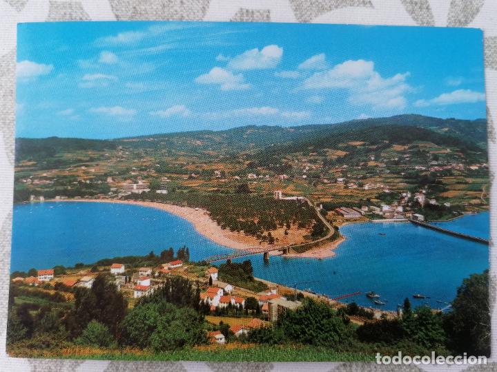 Postcards: POSTAL PUENTEDEUME-LA CORU&Ntilde;A, PANORAMICA Y PLAYA DE CABA&Ntilde;AS