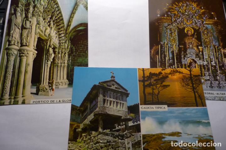 Postcards: lote postales galicia