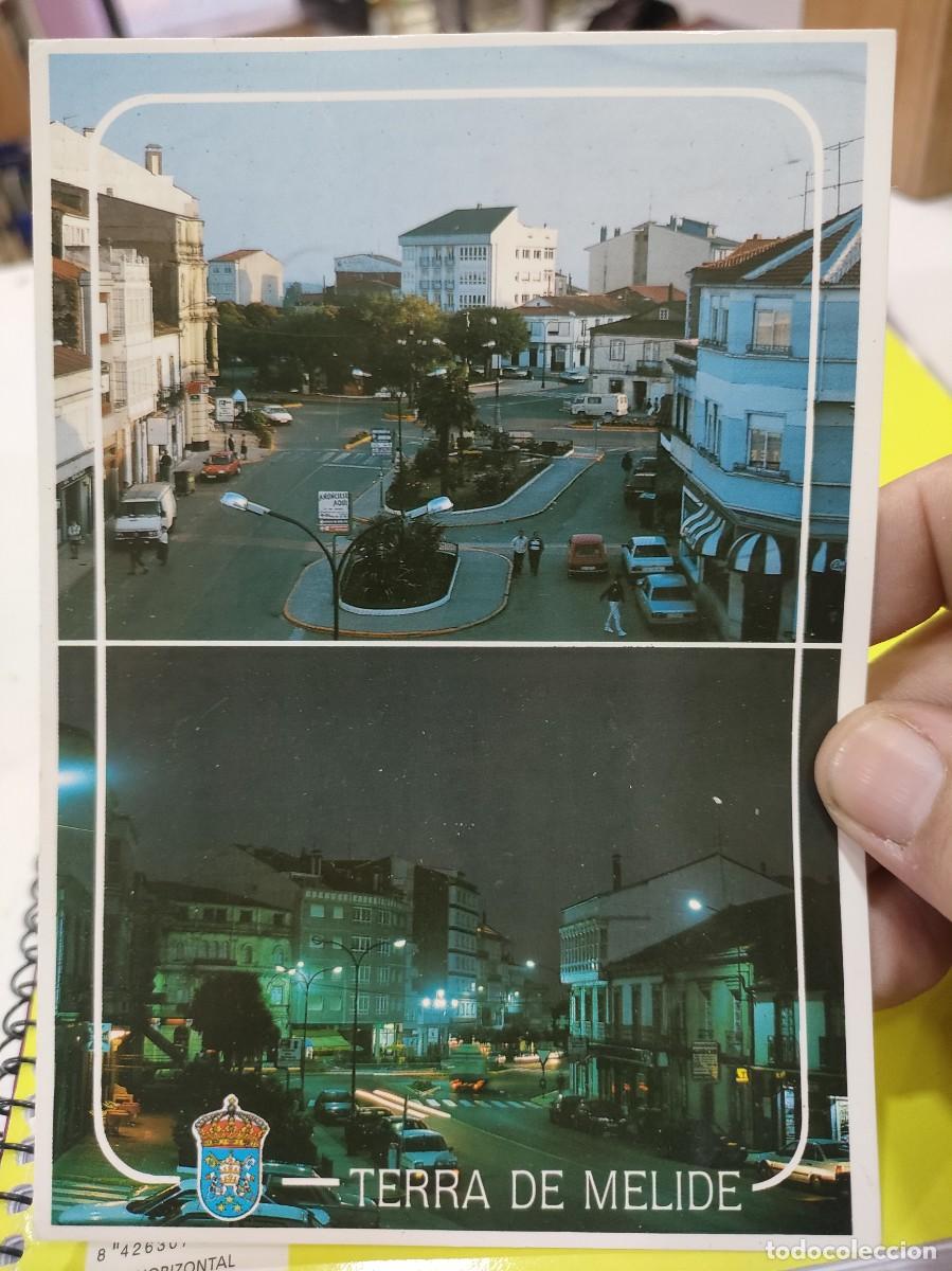 Postcards: Postal TERRA DE MELIDE N 5915 Exclusiva ESTANCO PROGRESO 1997 Escrita y Sellada