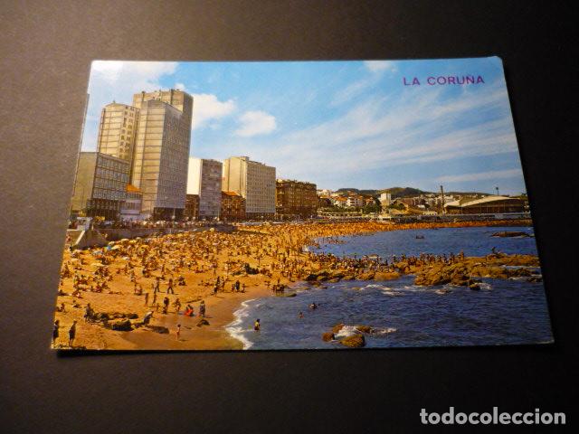 Postales: LA CORU&Ntilde;A PLAYA DE RIAZOR - Foto 1