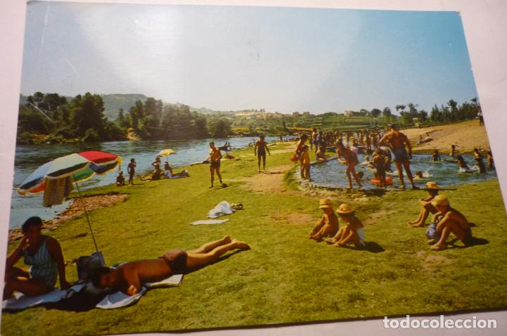 Postales: postal orense4.-playa oira.-circulada