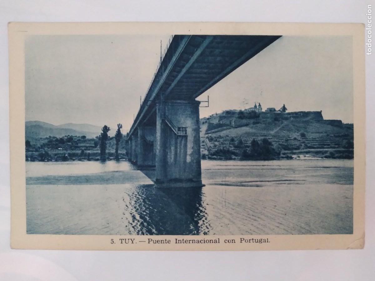 Postkarten: ANTIGUA POSTAL TUY PONTEVEDRA PUENTE INTERNACIONAL CON PORTUGAL RV 1094