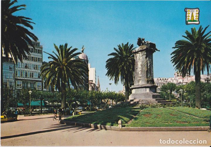 Postcards: LA CORU&Ntilde;A, JARDINES &ndash; EDICIONES PERGAMINO N&ordm;13016 &ndash; EDITADA EN 1969 &ndash; S/C