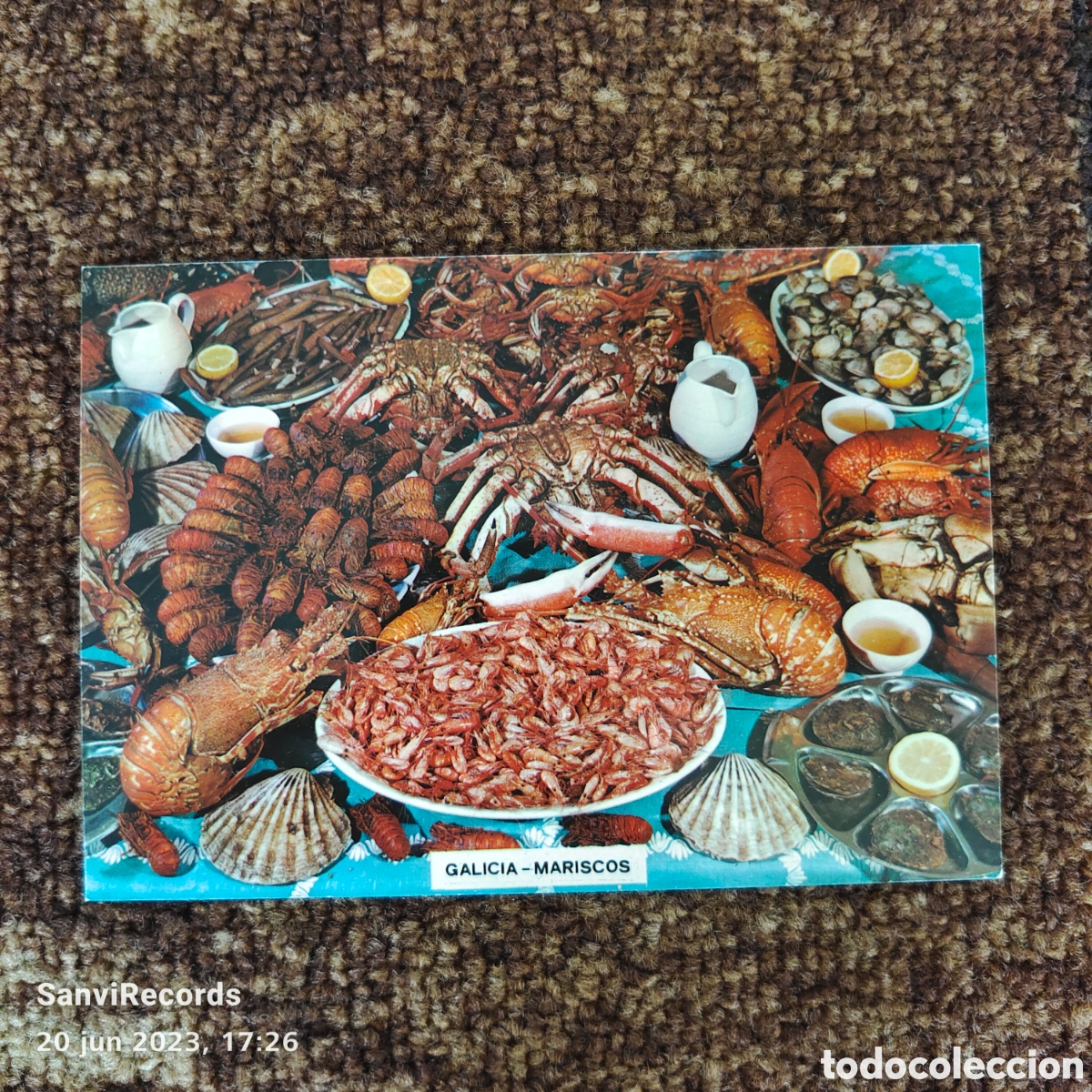 POSTAL: MARISCO (GALICIA)