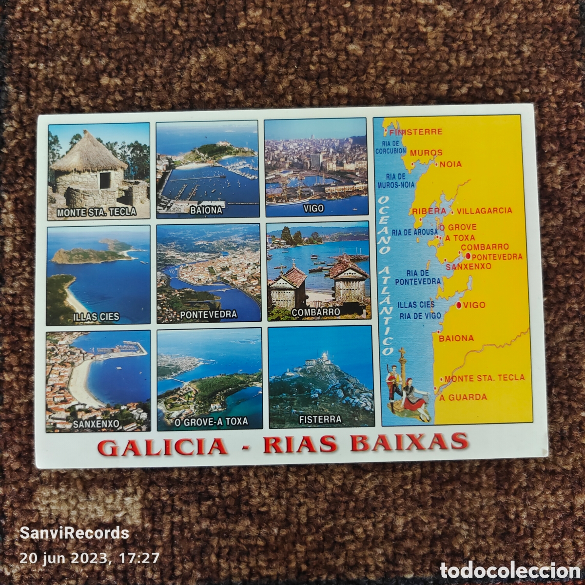 Cartes Postales: POSTAL: RIAS BAIXAS (GALICIA)