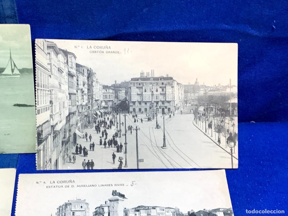 Postales: LOTE 11 POSTALES LA CORU&Ntilde;A - Foto 6
