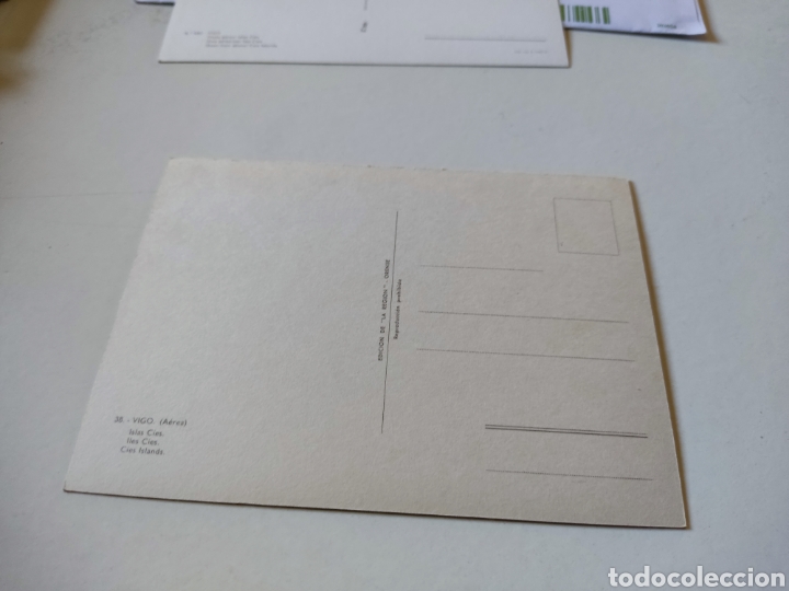 Postales: Postal islas C&iacute;es, Vigo - Foto 2
