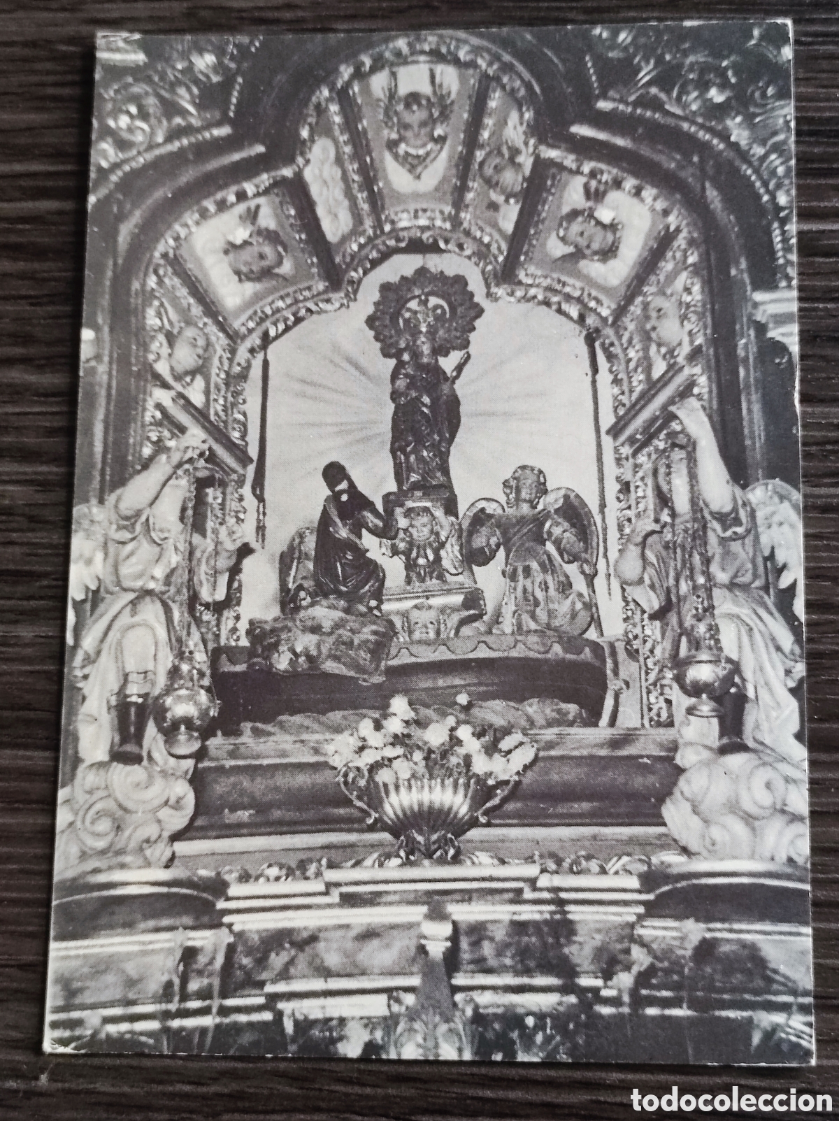 Postcards: Postal Milagrosa Imagen Nuestra se&ntilde;ora de la Barca Muxia