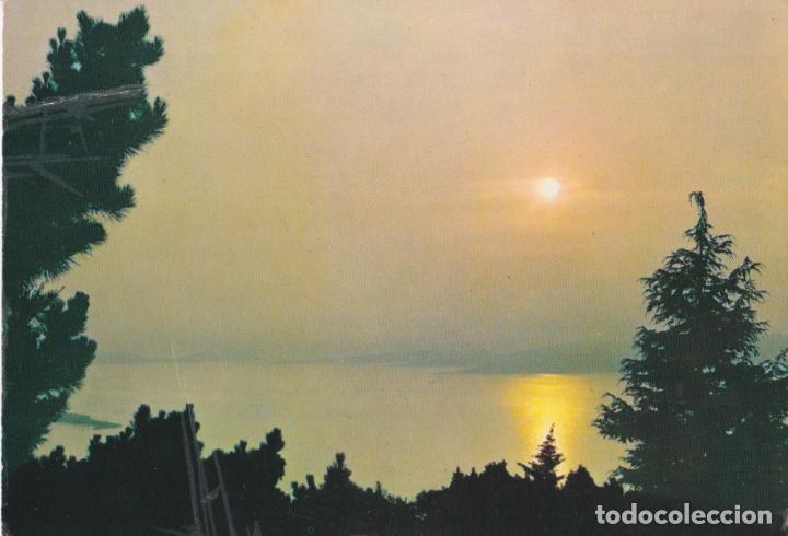Postkarten: GALICIA, RECUERDO DE ESPA&Ntilde;A PUESTO DE SOL &ndash; EDICIONES ALARDE N&ordm; 207 &ndash; ESCRITA