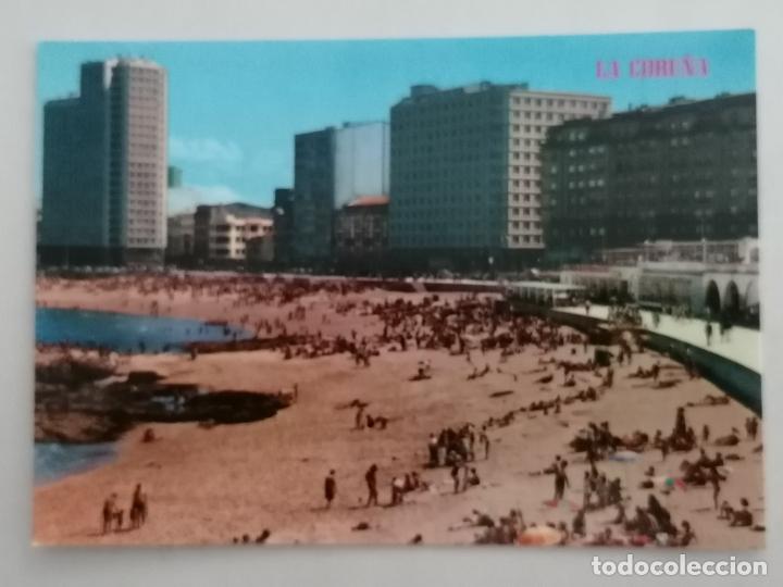 Postales: POSTAL LA CORU&Ntilde;A, PLAYA DE RIAZOR - Foto 1