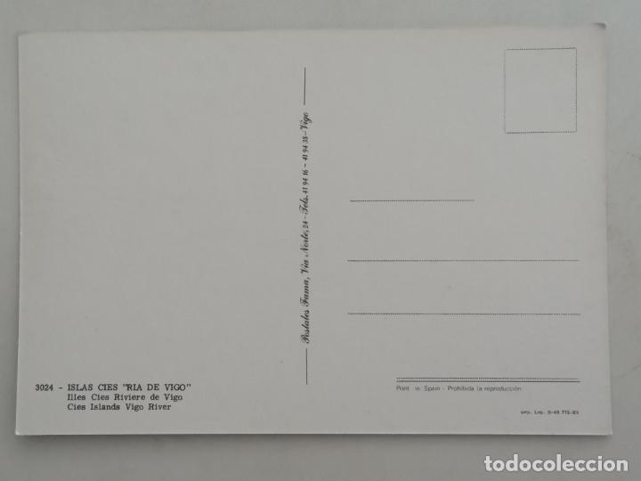 Postales: POSTAL VIGO, ISLAS CIES - Foto 2
