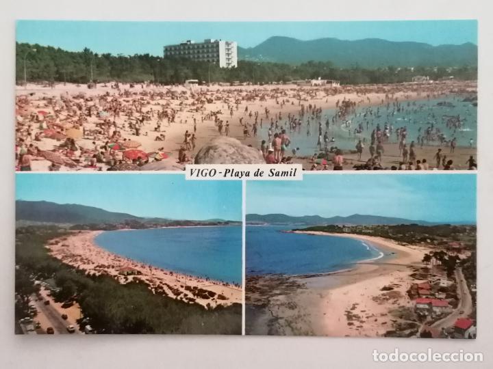 Postales: POSTAL VIGO, PLAYA DE SAMIL - Foto 1