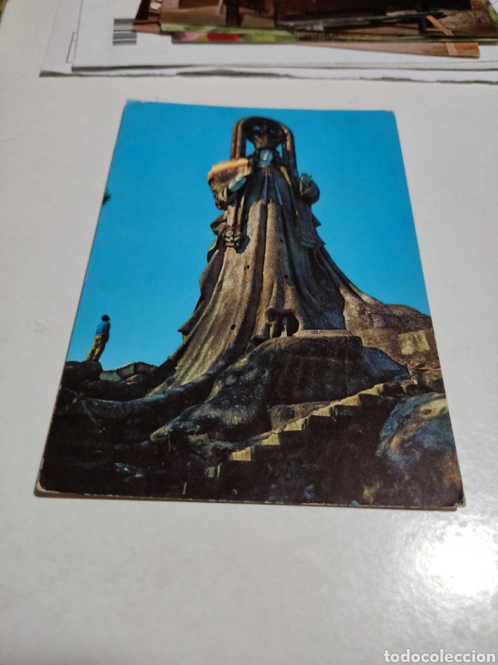 Postales: Postal Bayona virgen de la Roca - Foto 1