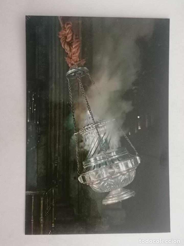 Postales: POSTAL SANTIAGO DE COMPOSTELA, EL BOTAFUMEIRO - Foto 1