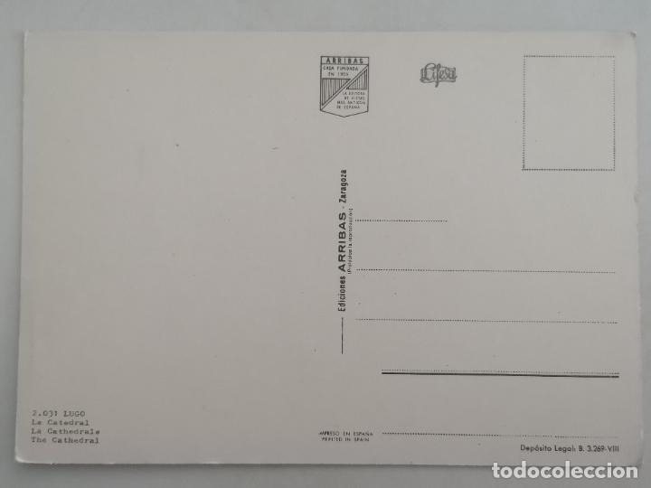 Postales: POSTAL LUGO, LA CATEDRAL - Foto 2