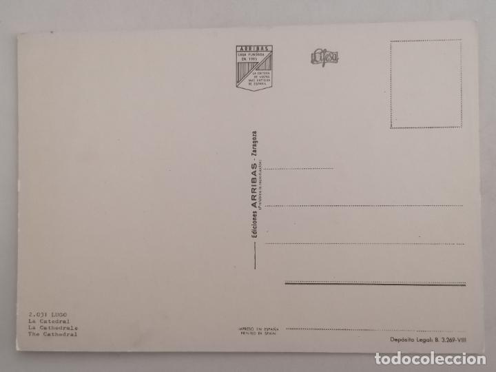 Postales: POSTAL LUGO, LA CATEDRAL - Foto 2