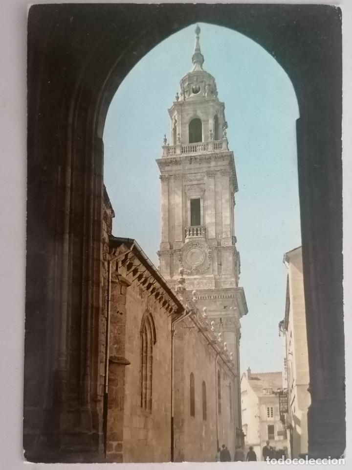 Postales: POSTAL LUGO, TORRE DE LA CATEDRAL - Foto 1
