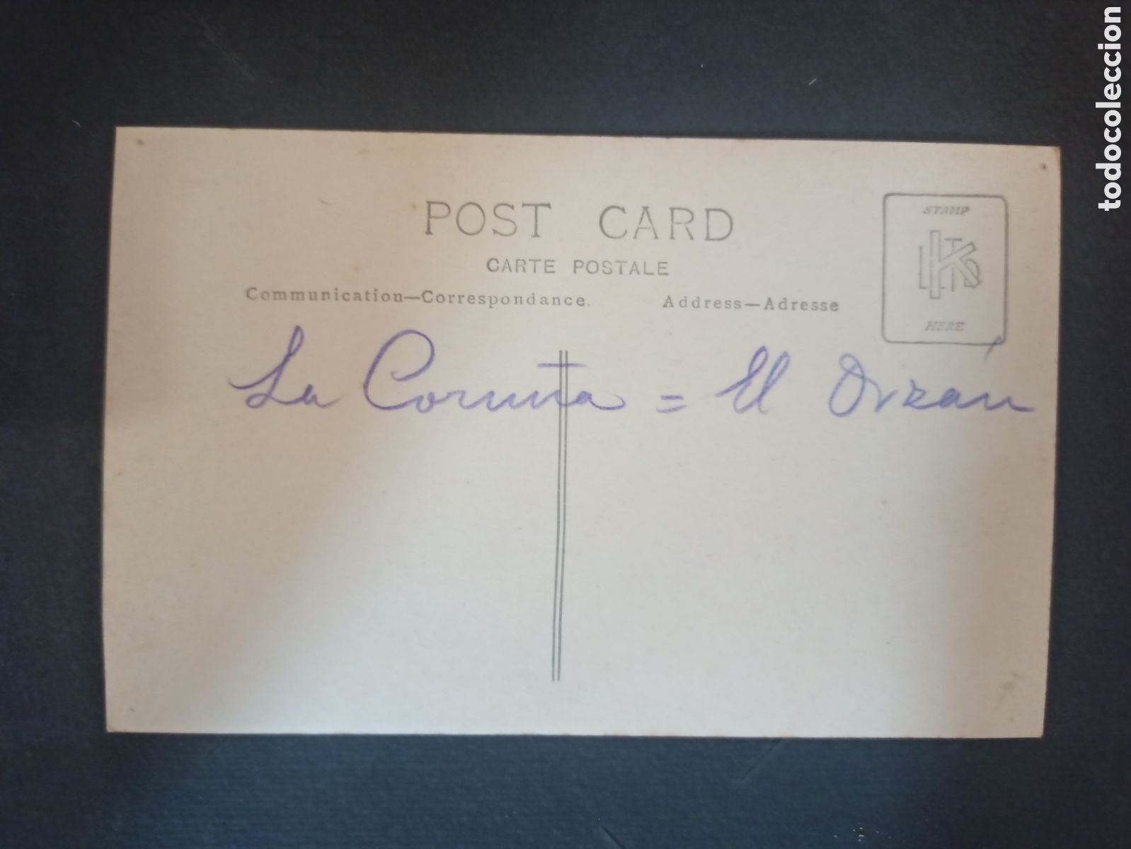Postales: Fotograf&iacute;a postal, La Coru&ntilde;a. El Orz&aacute;n. - Foto 2