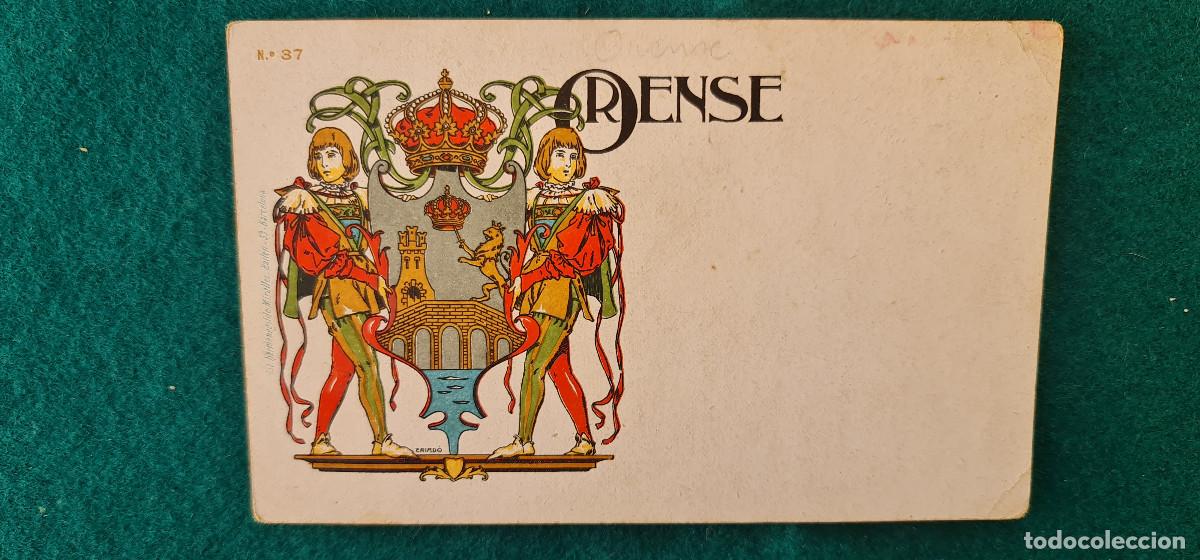 Postkarten: POSTAL ESCUDO DE ORENSE - GALICIA - RW