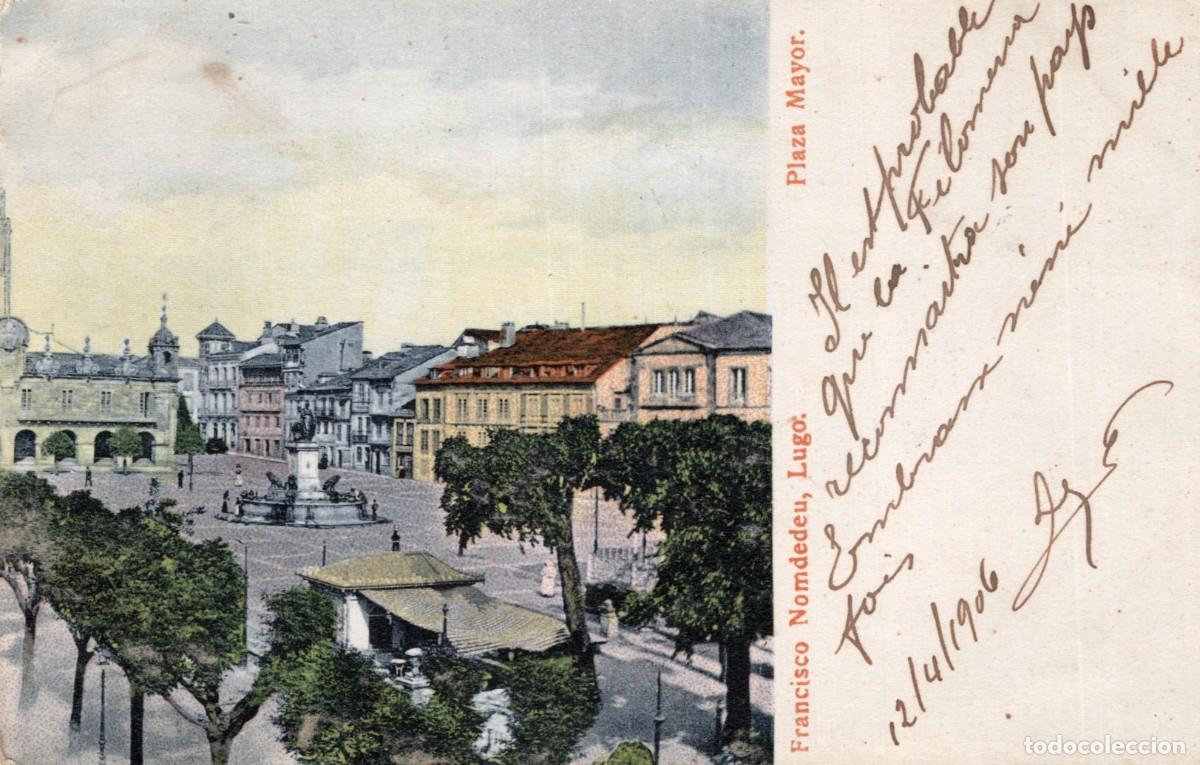Postales: LUGO. PLAZA MAYOR - Foto 1