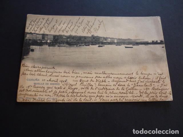 Postales: LA CORU&Ntilde;A MUELLE DE HIERRO - Foto 1