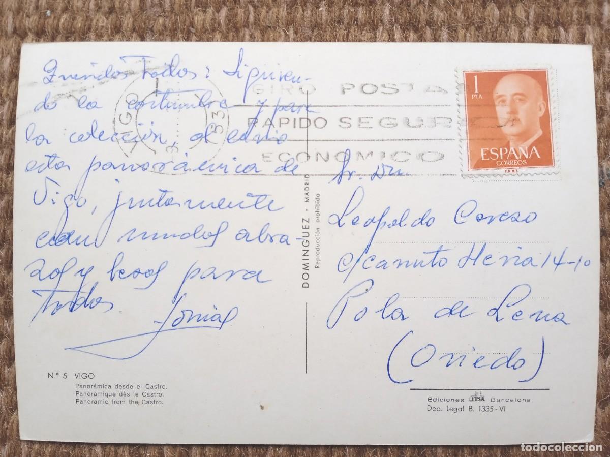 Postales: VIGO - PONTEVEDRA - EDICIONES DOMINGUEZ - Foto 2