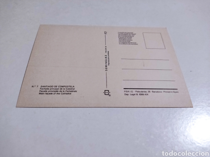 Postales: Postal Santiago de Compostela - Foto 2