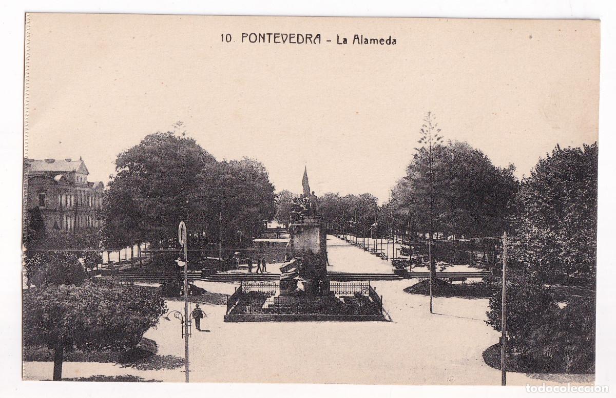 Postales: POSTAL. 10. PONTEVEDRA. LA ALAMEDA - Foto 1