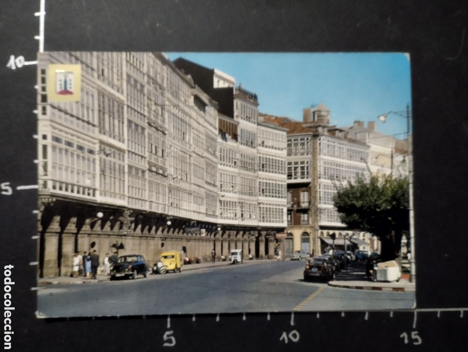 Postales: POSTAL. LA CORU&Ntilde;A - AVENIDA DE LA MARINA - Foto 1