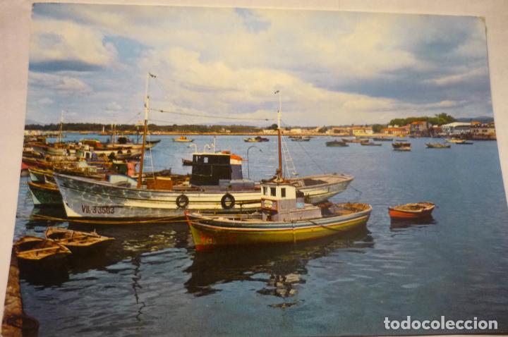 Postales: postal cambados puerto - Foto 1