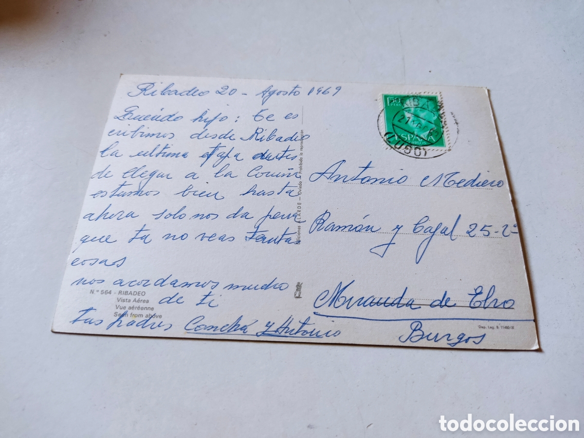 Postales: Postal Ribadeo - Foto 2