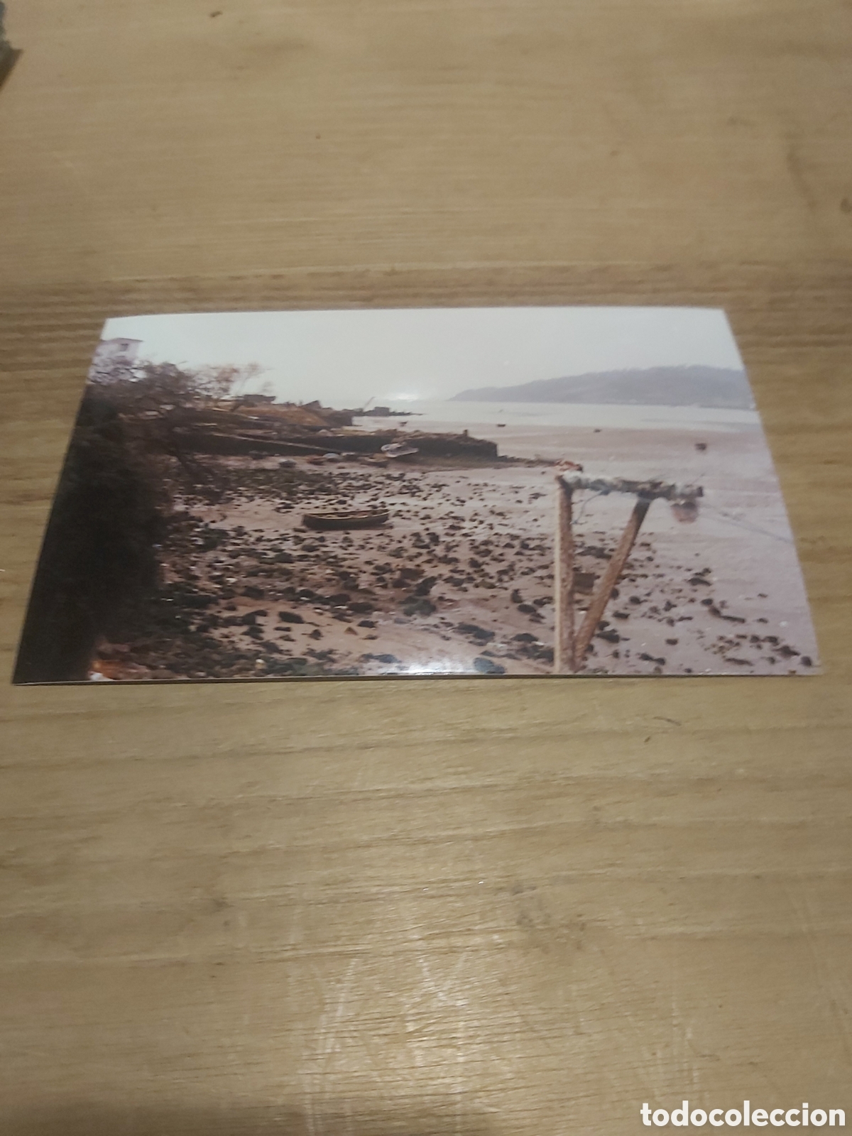 Postkarten: Galicia foto original r&iacute;a gallega costa provincia de la Coru&ntilde;a a&ntilde;os 80