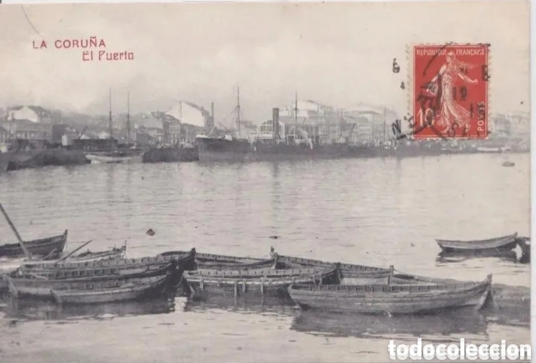 Postales: LA CORU&Ntilde;A - EL PUERTO - Foto 1