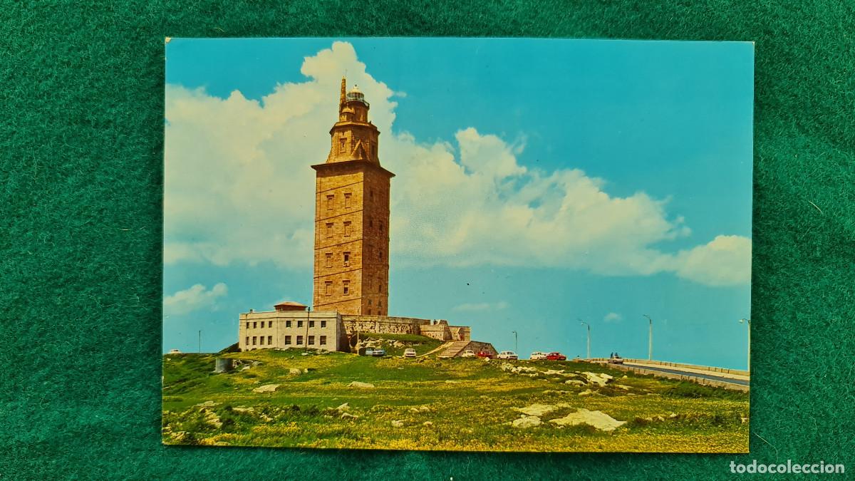 Postales: POSTAL LA CORU&Ntilde;A - TORRE DE HERCULES - Foto 1