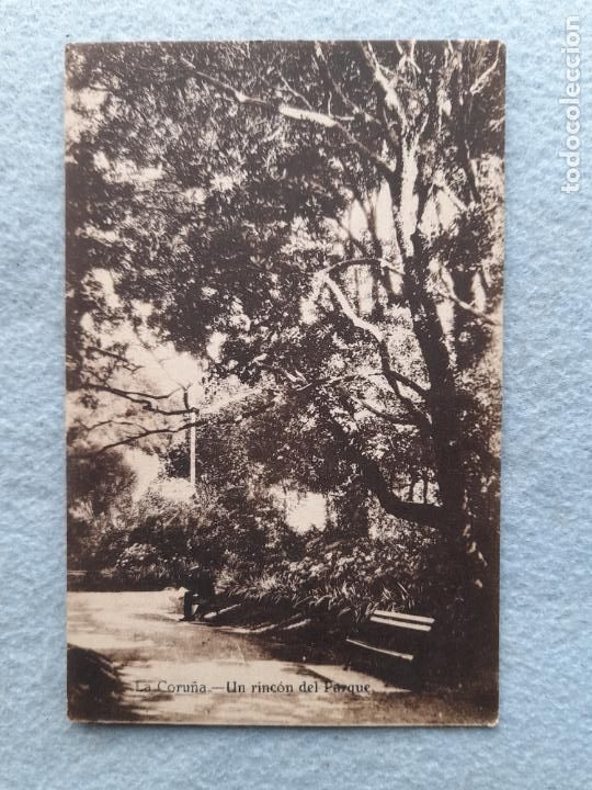 Postales: La Coru&ntilde;a. Un Rinc&oacute;n del Parque. - Foto 1