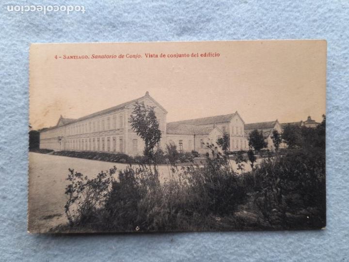 Postales: Santiago. Sanatorio de Conjo. Vista del conjunto del Edificio. - Foto 1