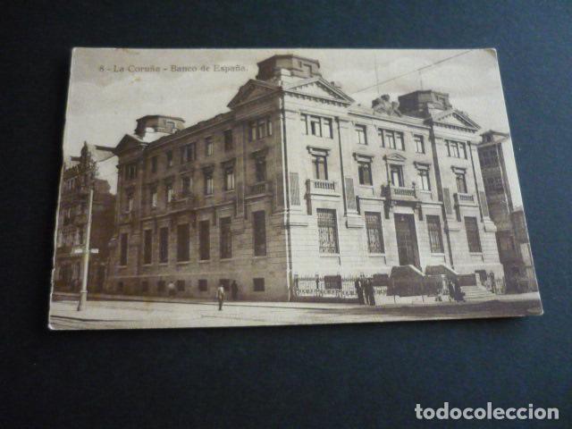 Postales: LA CORU&Ntilde;A BANCO DE ESPA&Ntilde;A - Foto 1