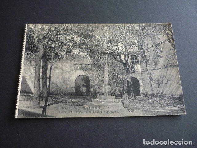 Postales: LA CORU&Ntilde;A CONVENTO DE SANTA BARBARA - Foto 1