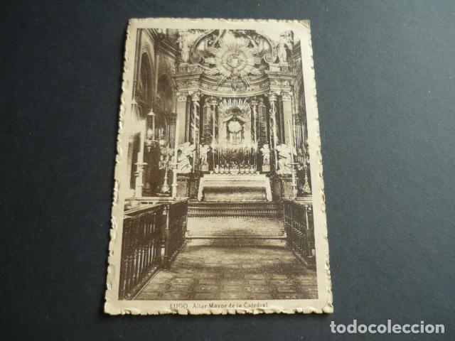 Postales: LUGO ALTAR MAYOR DE LA CATEDRAL - Foto 1