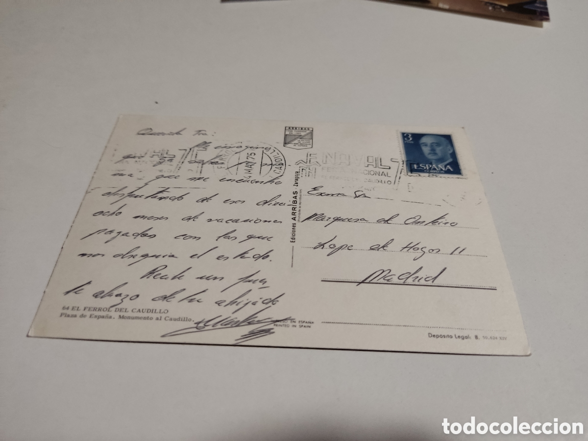 Postales: Postal El Ferrol del Caudillo - Foto 2