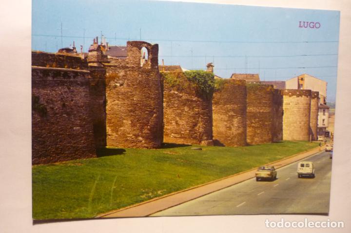 Postales: postal lugo-muralla - Foto 1