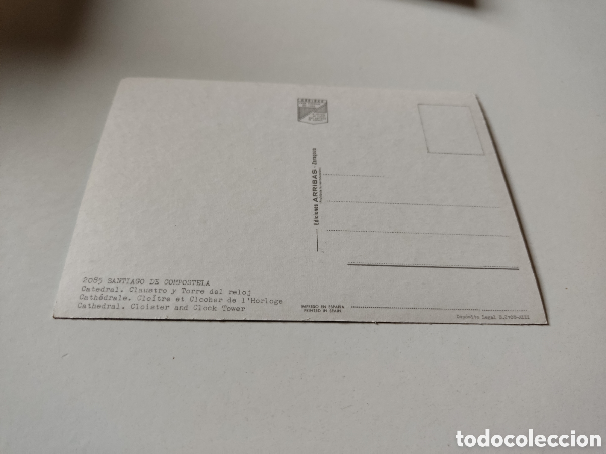 Postales: Postal Santiago de Compostela - Foto 2
