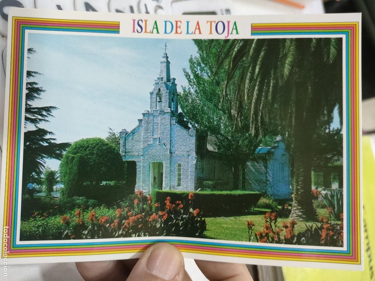 Postales: Postal ISLA DE LA TOJA Capilla de Las Conchas FAMA SC