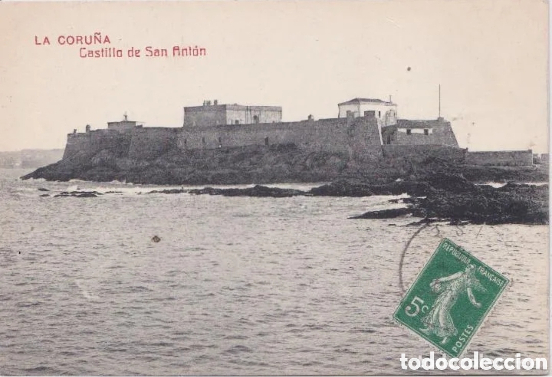 Postales: LA CORU&Ntilde;A - CASTILLO DE SAN ANT&Oacute;N - Foto 1