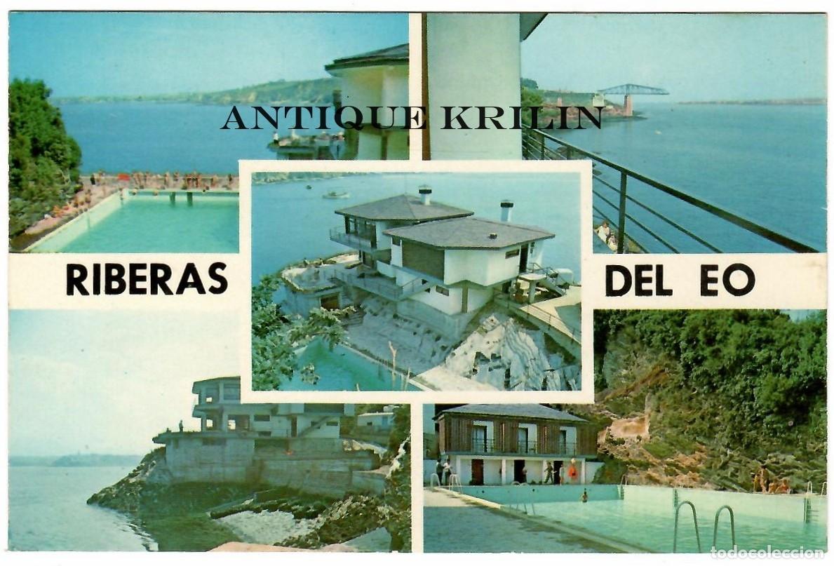 Postales: RIBADEO / COMPLEJO TURISTICO RIBERAS DEL EO / 1973 SIN CIRCULAR - Foto 1
