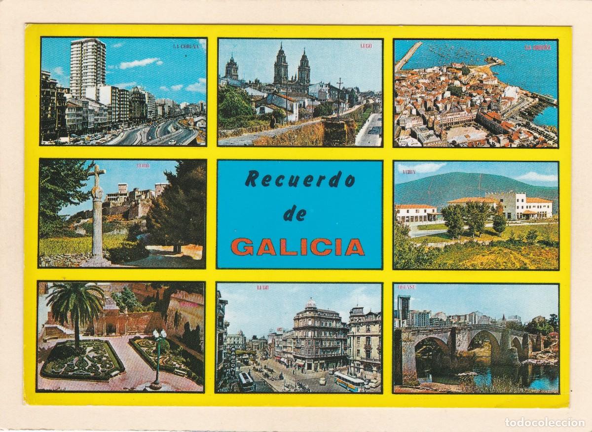 Postales: RECUERDO DE GALICIA - VISTAS VARIAS (1974)