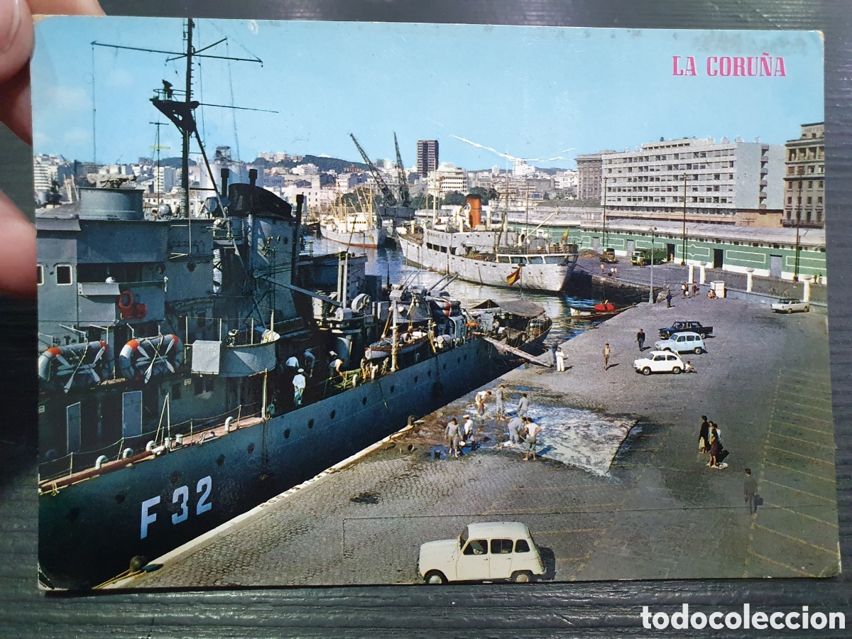 Postales: Postal La Coru&ntilde;a. Puerto. (L90) - Foto 1